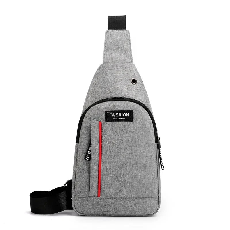 RPXBGUCKARHG Sling Chest Bag — Casual Oxford Cloth Messenger Bag