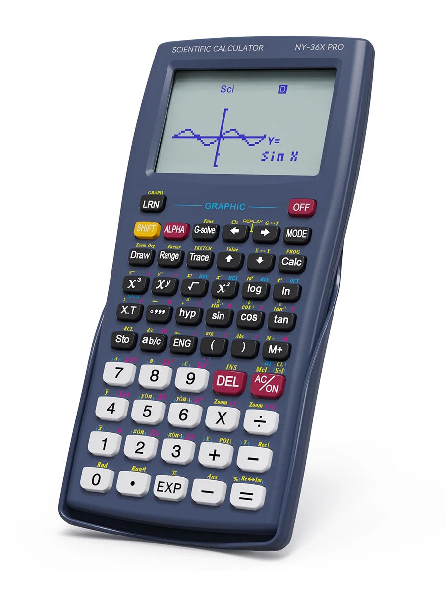 NeWYeS 36X Pro Scientific Calculator — High-Resolution Graphing Tool, Blue