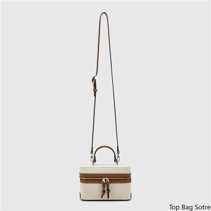 miflame Women's Mini Crossbody Bag — Structured Convertible Shoulder Bag