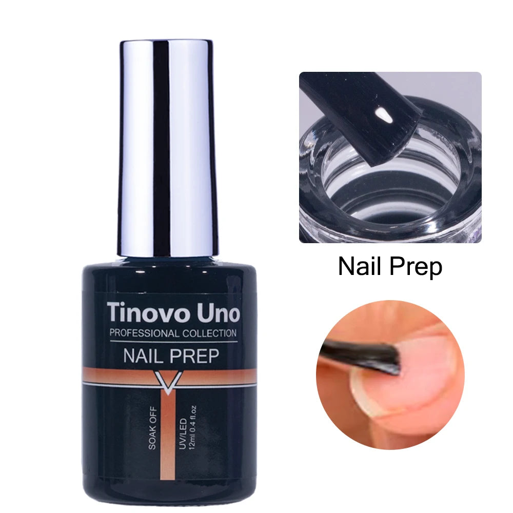 Tinovo Uno Super Nail Primer — Long Lasting Prep Dehydrator for Manicure