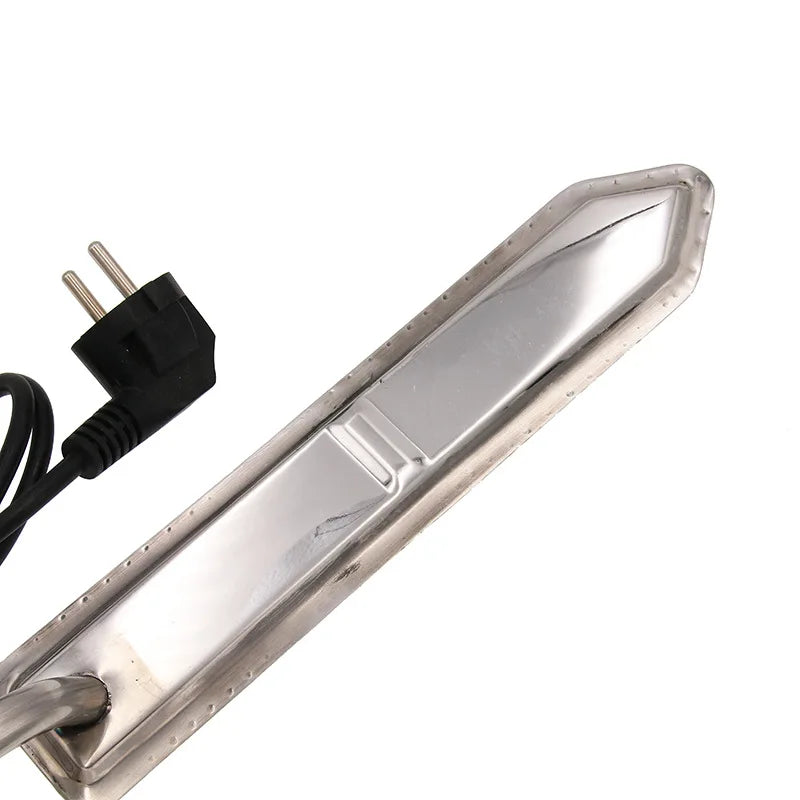 Electric Honey Knife — Heated Beekeeping Scraper with Wooden Handle