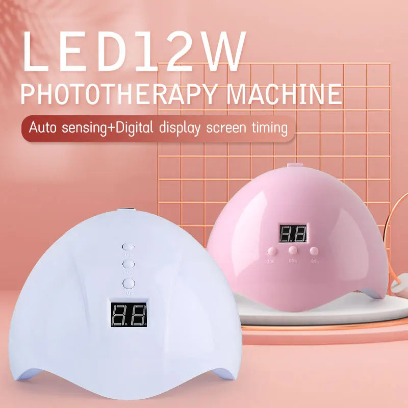 PARKSON UV LED Nail Lamp — Professional Gel Polish Curing Tool