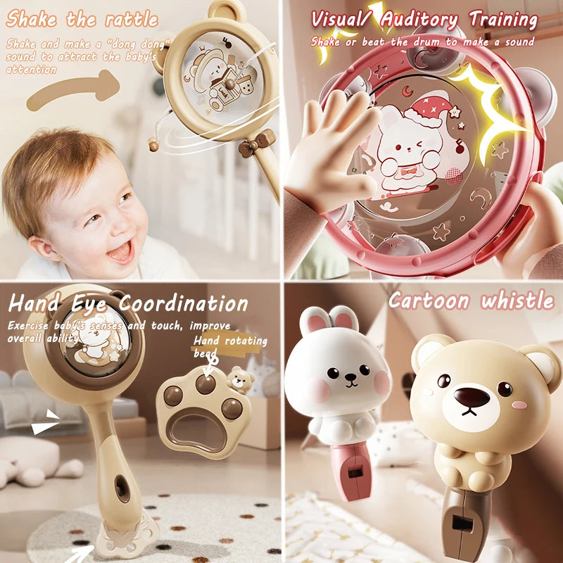 Brozebra Baby Musical Instrument Set — Montessori Sensory Learning Toy