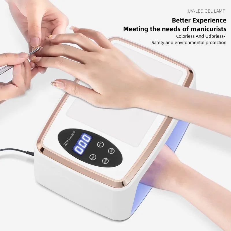Kellegoos 90 LED Nail Dryer — Professional UV/LED Gel Curing Lamp
