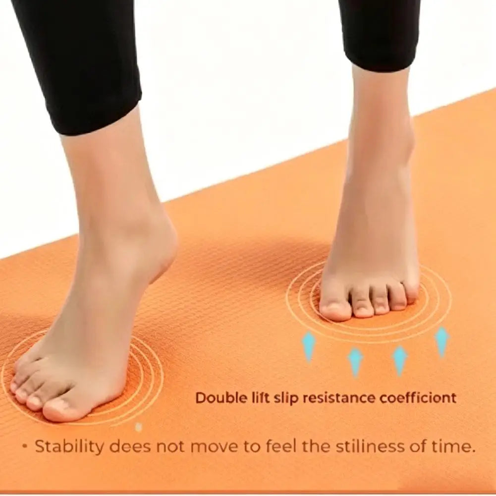 Non-Slip Yoga Exercise Mat — Foldable EVA Foam Pad for Pilates & Fitness