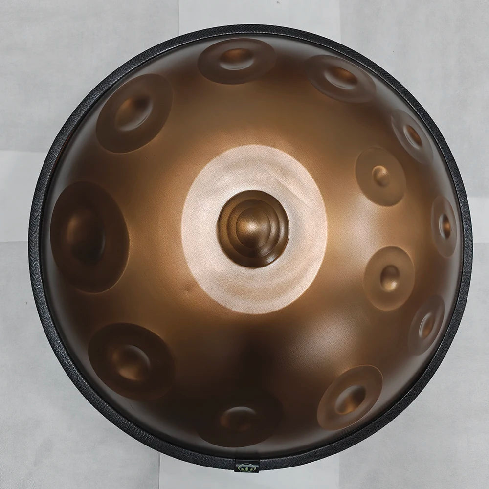 Astra Sound E Amara Handpan Drum — 20 Tone Stainless Steel Percussion