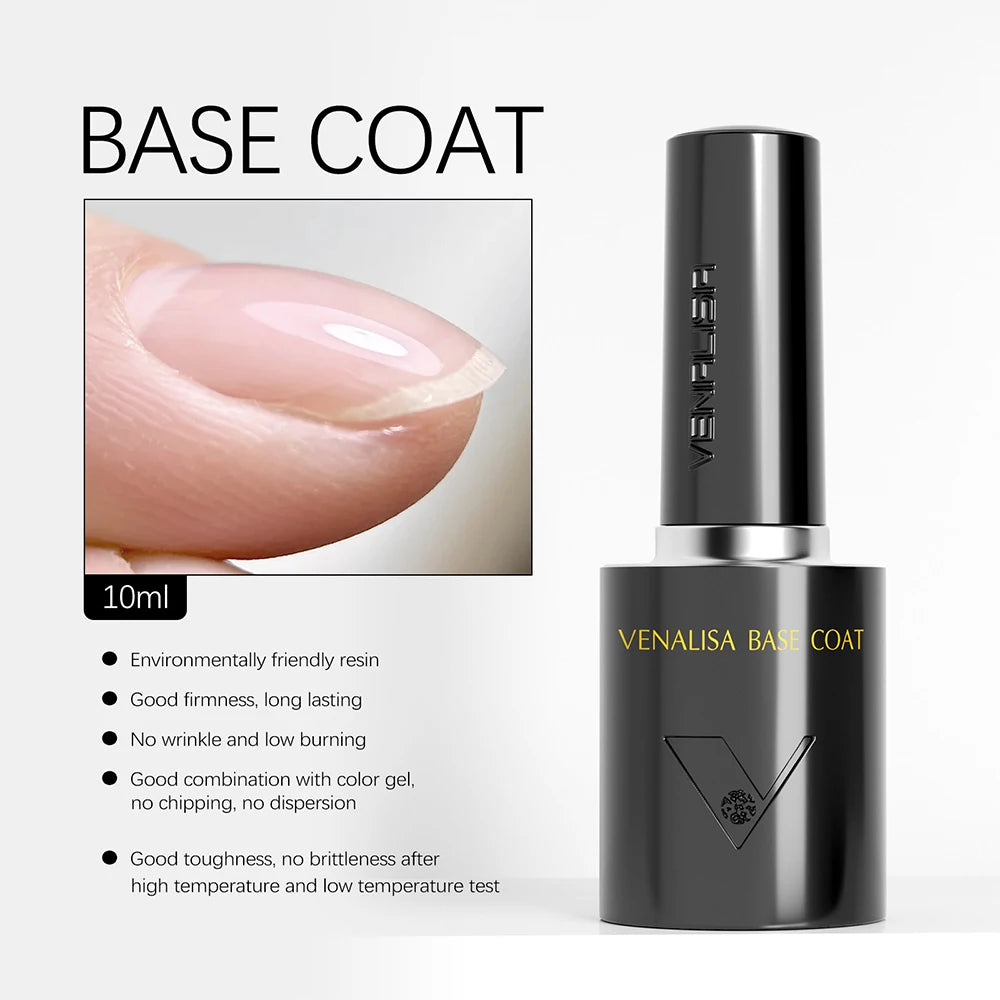 VENALISA Nail Gel Polish — HEMA/TPO Free Long Wear UV Gel
