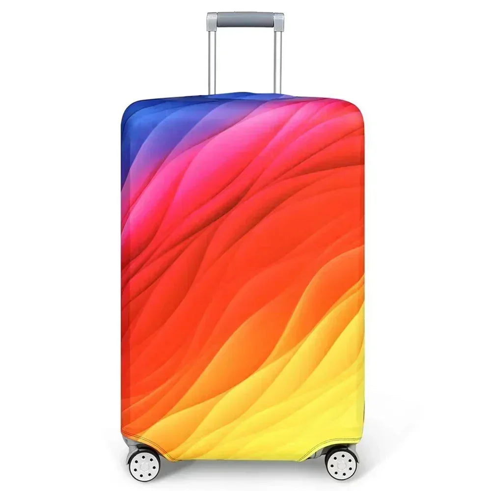 Stretch Fabric Luggage Cover — Protective Suitcase Protector for Travel