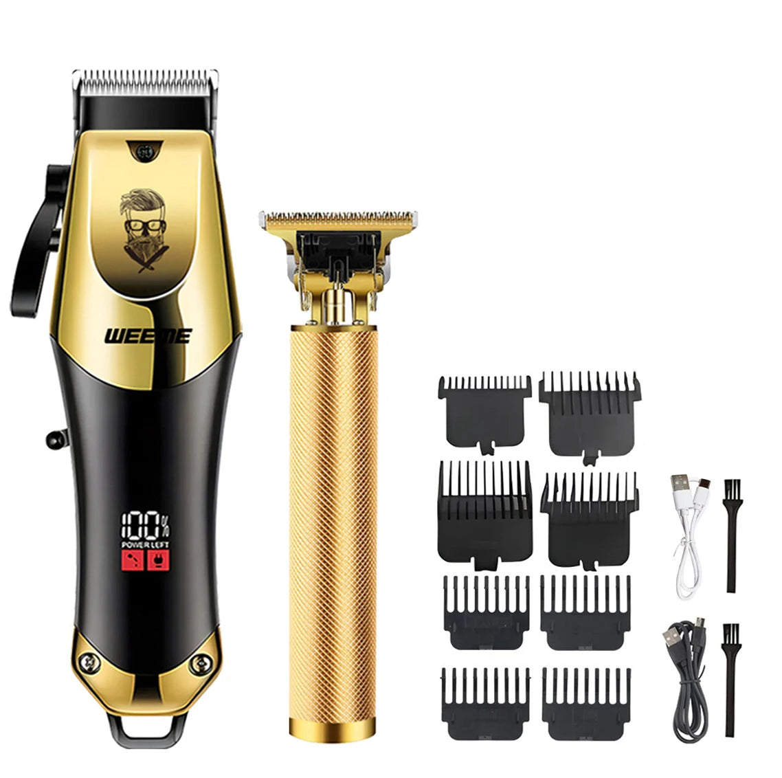 XMSJ Electric Hair Clipper — Rechargeable Trimmer