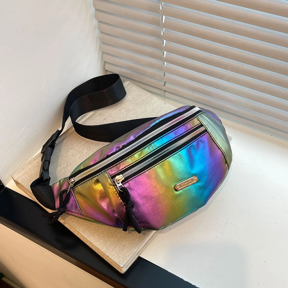 AEROCANDY Unisex Waist Pack — Adjustable Crossbody Travel Bag