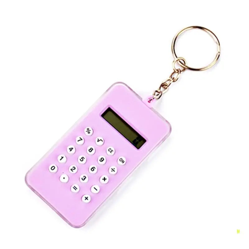 OOTDTY Mini Maze Calculator — 8-Digit Pocket Tool & Keychain Toy