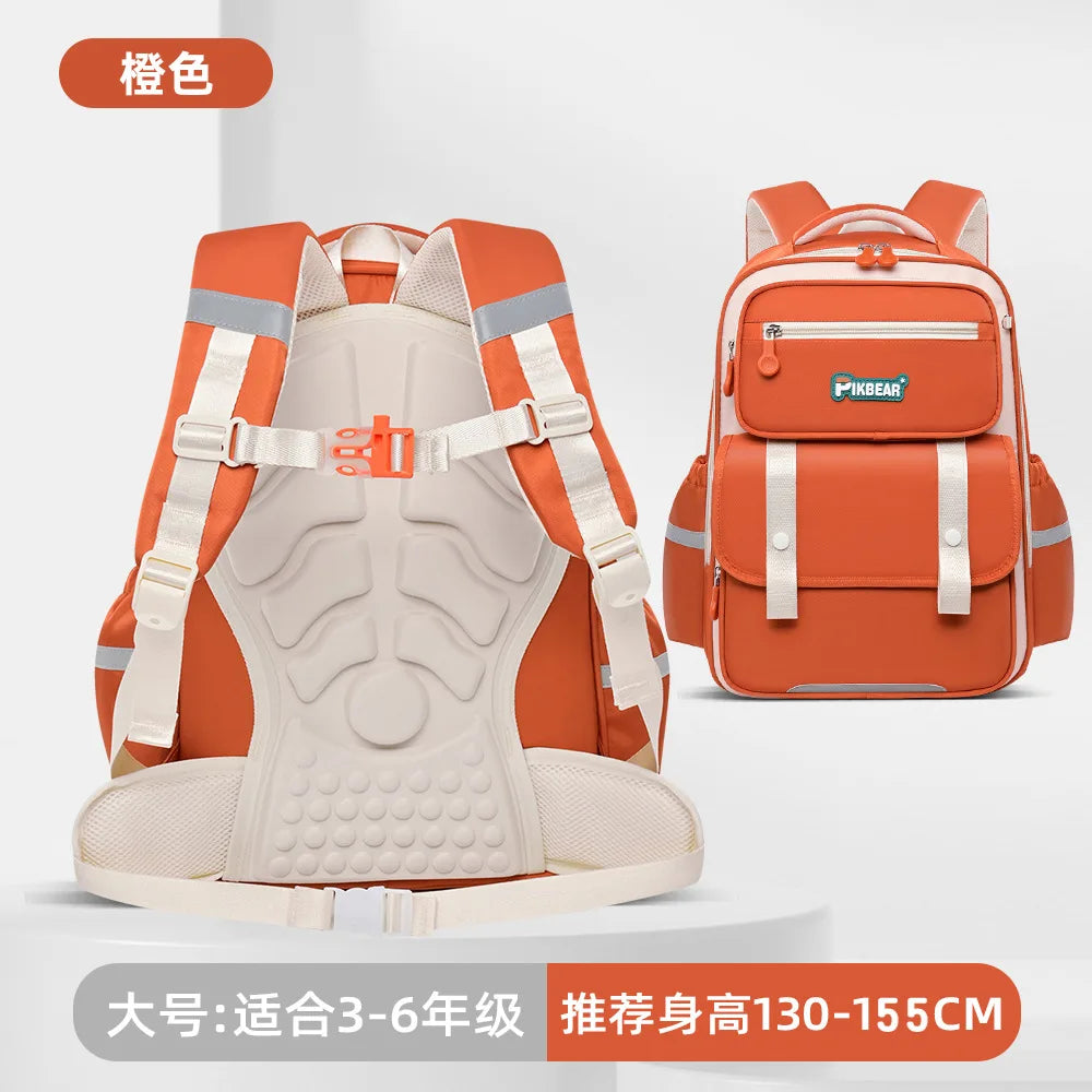 SOATIM Kids School Backpack — Waterproof Oxford Fabric Book Bag