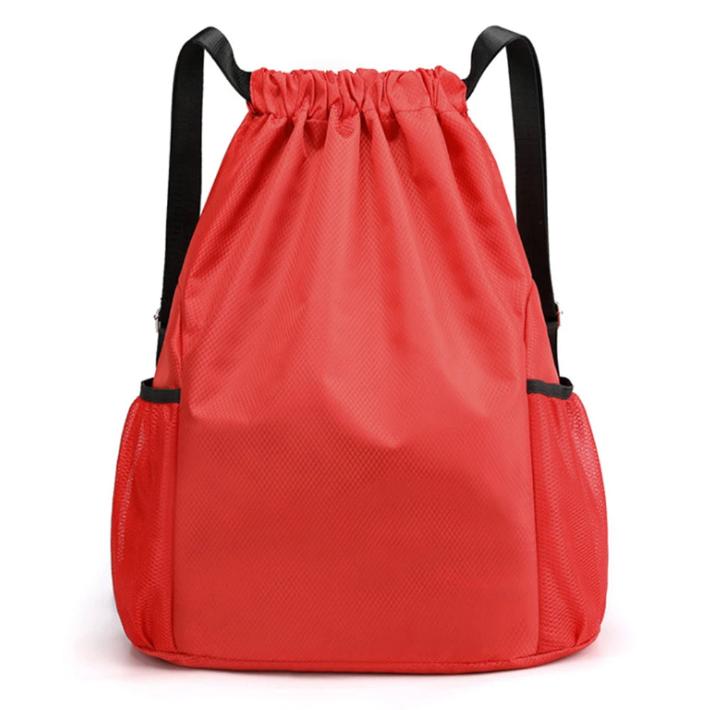 Large Capacity Drawstring Backpack — Versatile Sports & Travel Bag