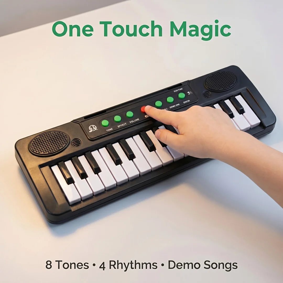 Portable Keyboard — 31 Keys, Multiple Tones