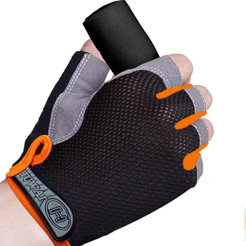 GAFASTWO Cycling Gloves — Breathable Shockproof Half Fingerless Mittens