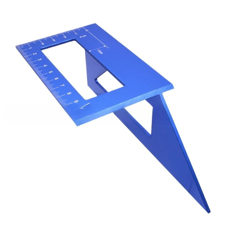 Multifunctional Angle Gauge Ruler — 45/90 Degree Woodworking Tool