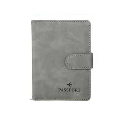 SNUGUG Leather Passport Holder — Waterproof Travel Wallet & Card Case