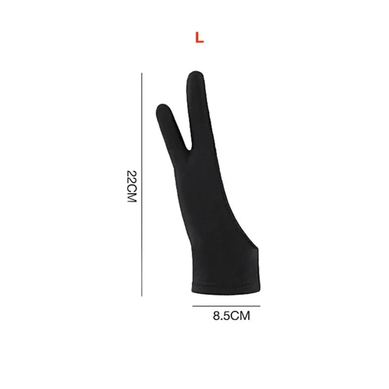 Digital Tablet Drawing Glove — Smooth Frictionless Surface for Artists
