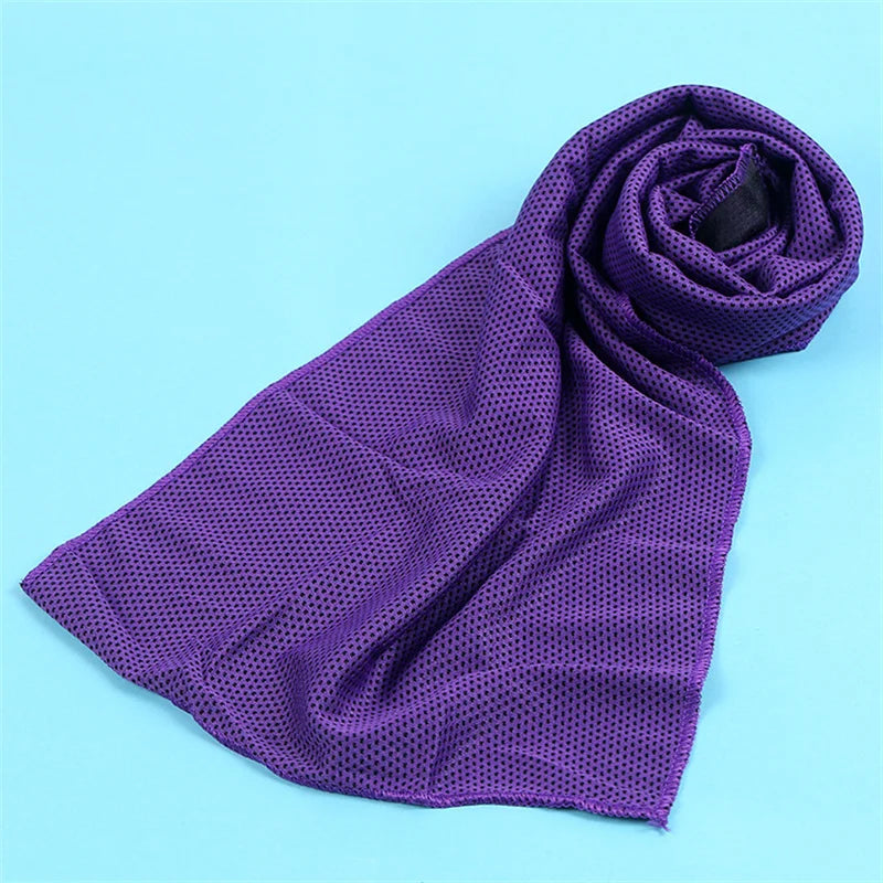 Microfiber Cooling Towel — Quick-Dry Ice Towel for Sports and Gym
