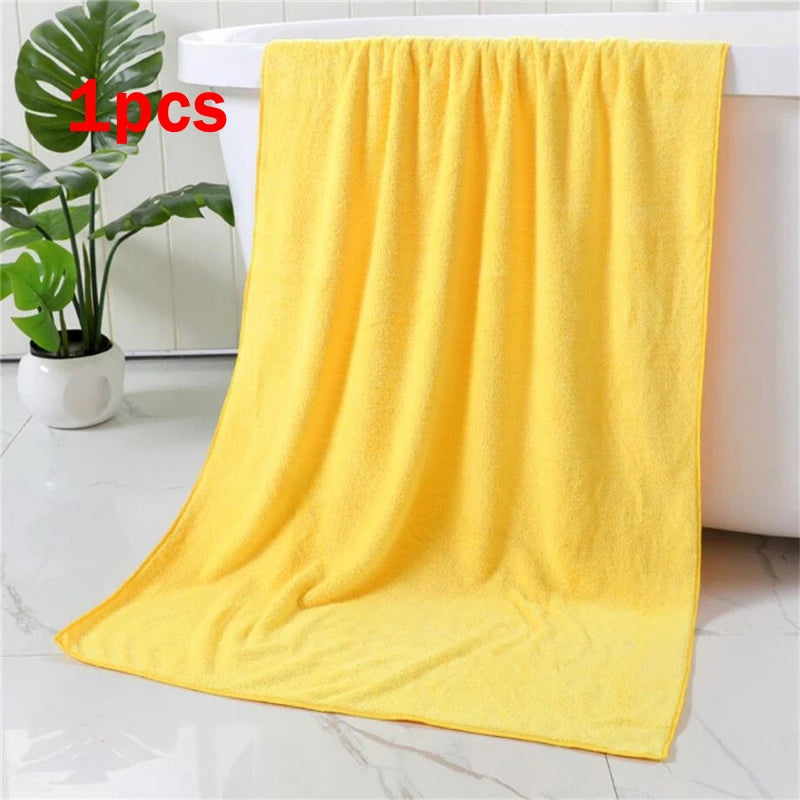 Beeinch Microfiber Coral Velvet Face Towel — Ultra Absorbent Soft Drying Cloth