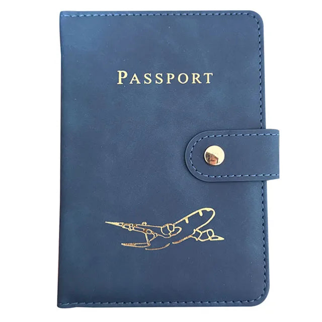 SNUGUG Travel Passport Holder — Slim Credit Card Organizer & Wallet