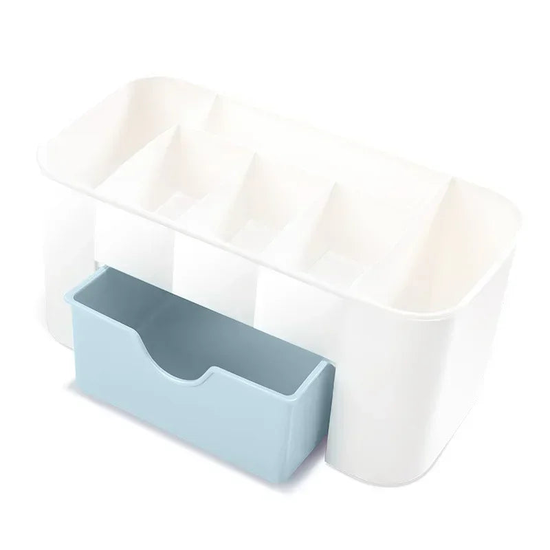 macroupta Nail Art Organizer Container — Cotton Pad & Swab Storage Case