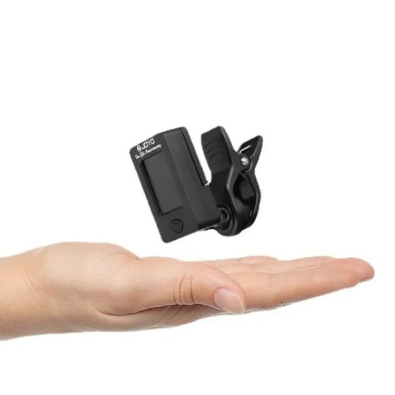 Professional Clip-On Guitar Tuner — Accurate Chromatic Digital Tuner for Ukulele