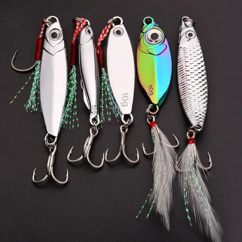 BRAVMACK Metal Fishing Lures — Vibration Sinking Bait