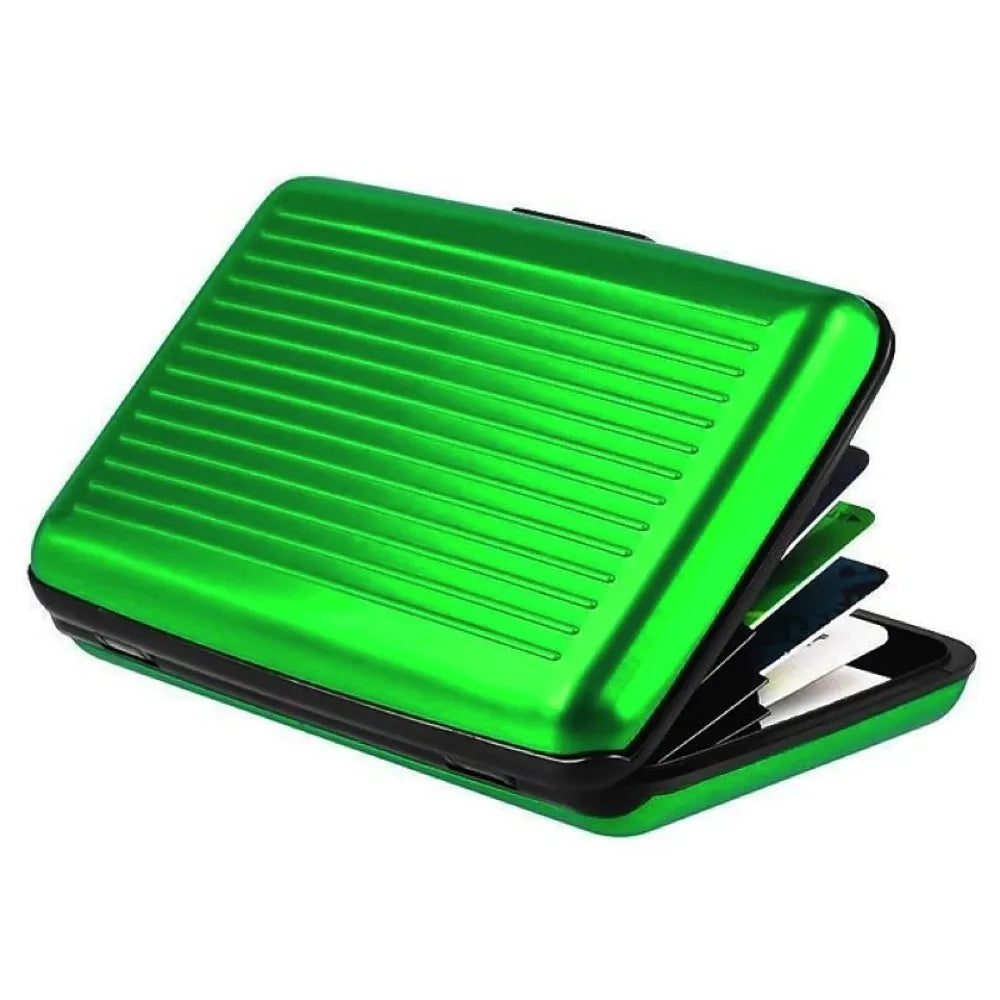 Slim Metal Card Wallet — Durable Protective Holder for Daily Use