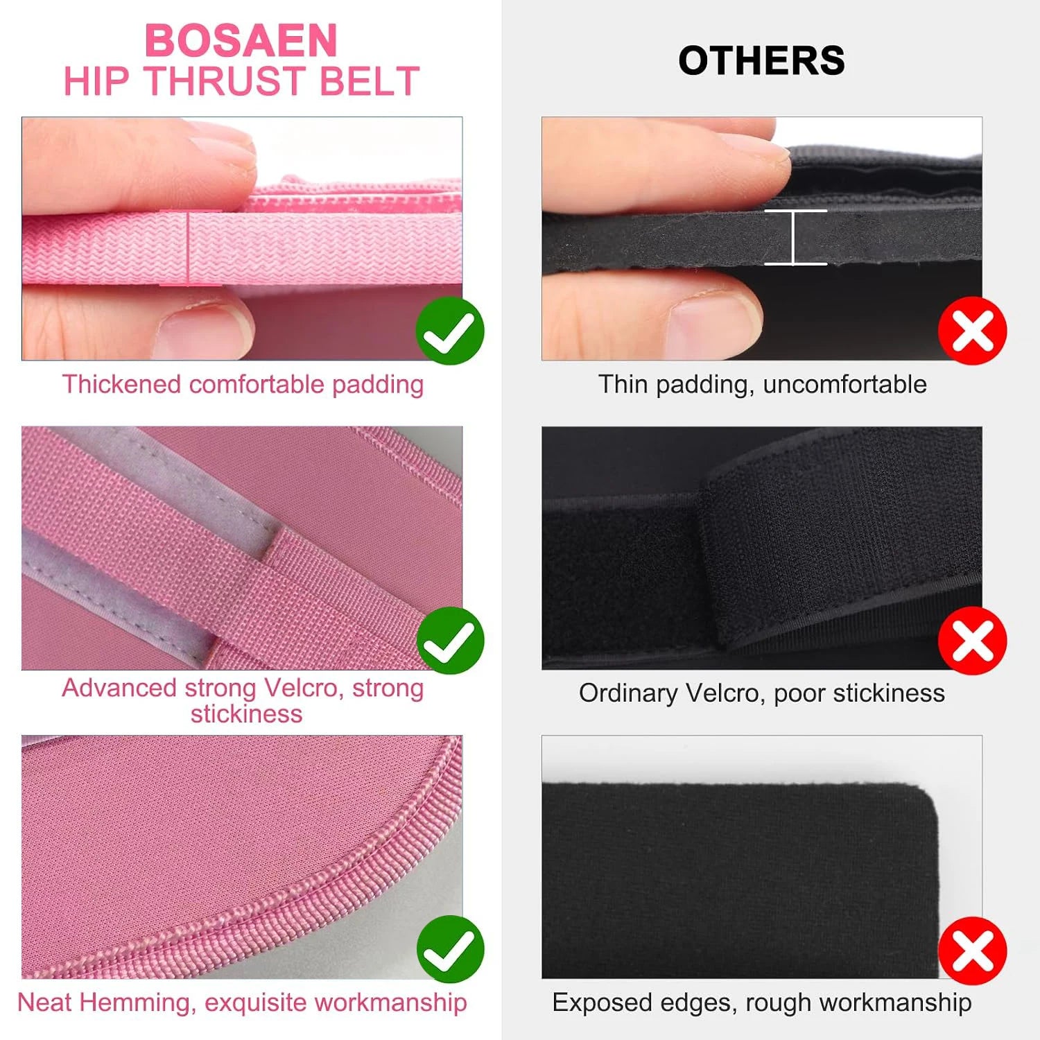 LINGPENG Adjustable Weighted Waist Belt — Glute Strengthening Hip Training Tool