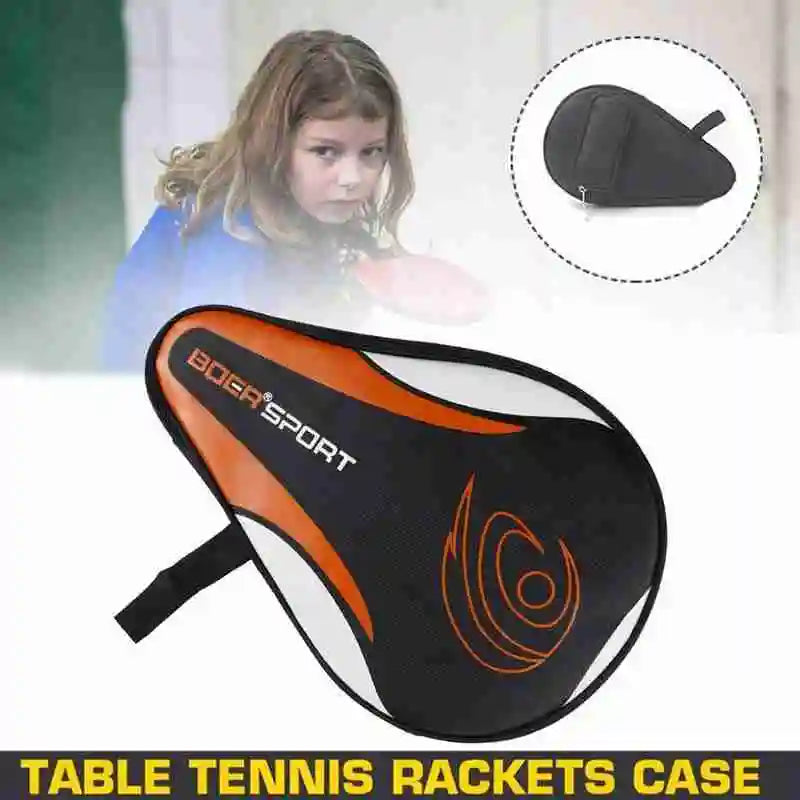 Table Tennis Racket Bag — Waterproof Protective Paddle Case