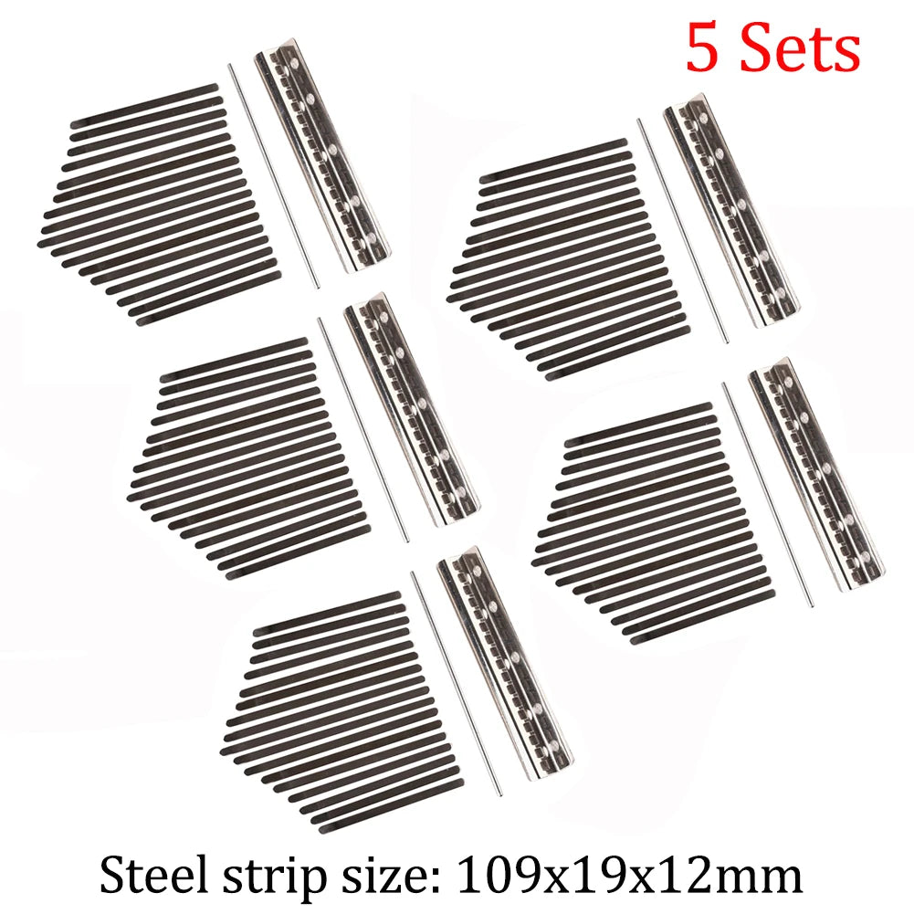 Shunmaii Kalimba Replacement Keys — 17 Key Manganese Steel Tines