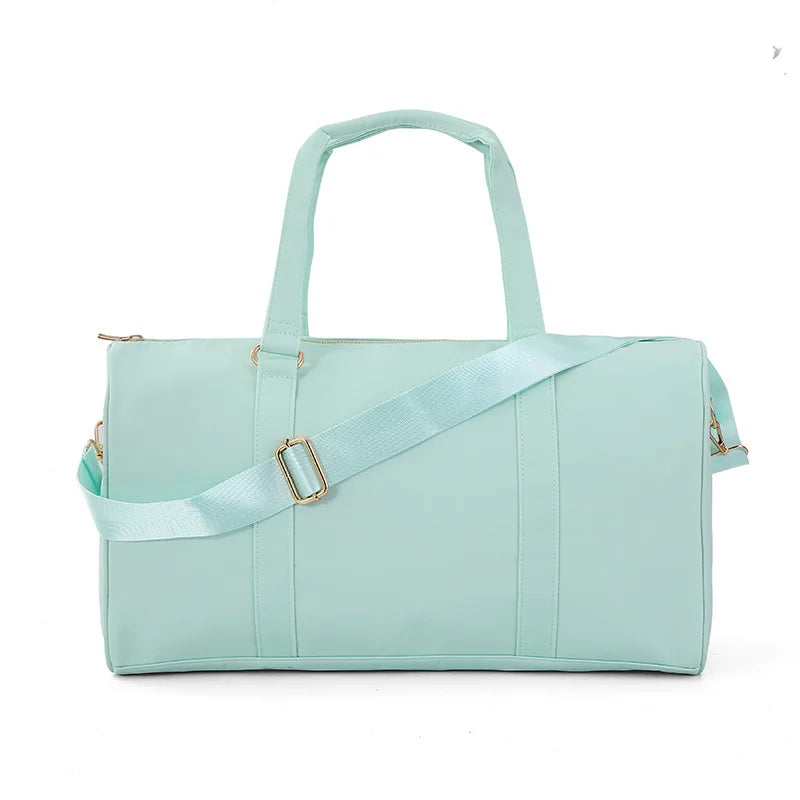 CAIBAN Waterproof Nylon Duffel Bag — Large Portable Travel & Sport Handbag