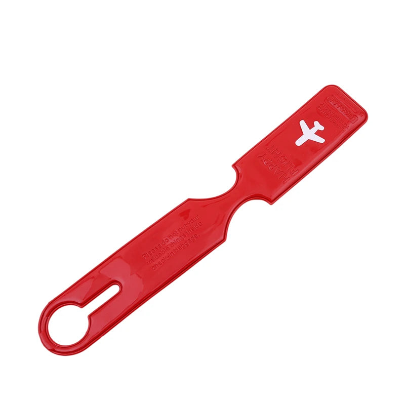 Clyine Luggage Tag Holder — Durable PVC Suitcase ID Cover
