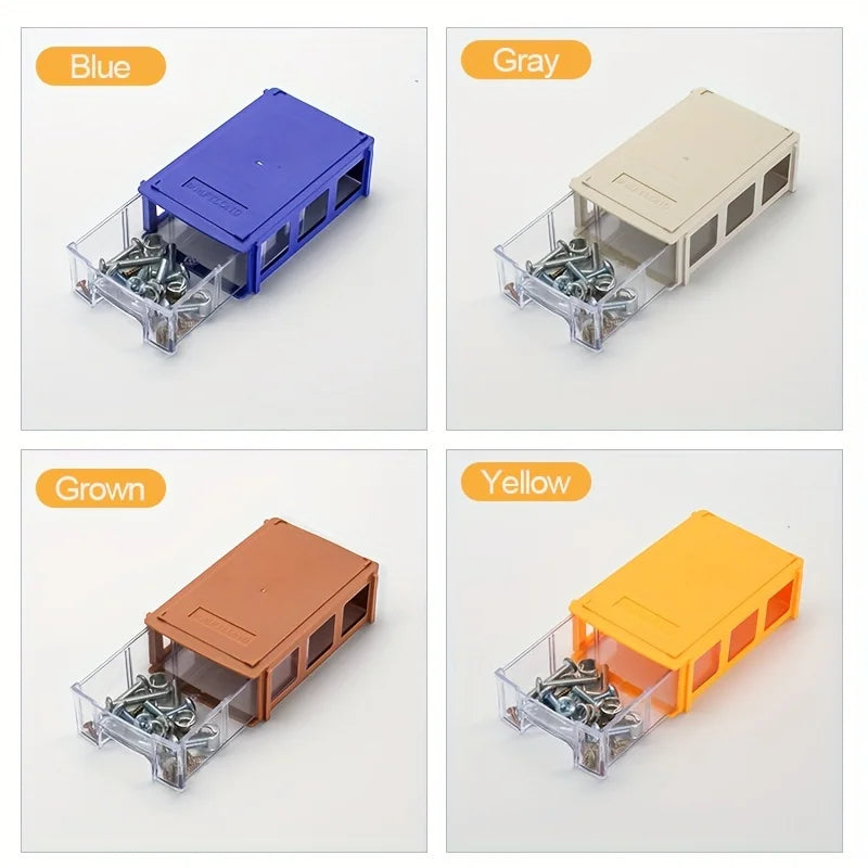 LEADLOONG Mini Storage Drawer Organizer — Multi-Purpose Craft & Hardware Bin
