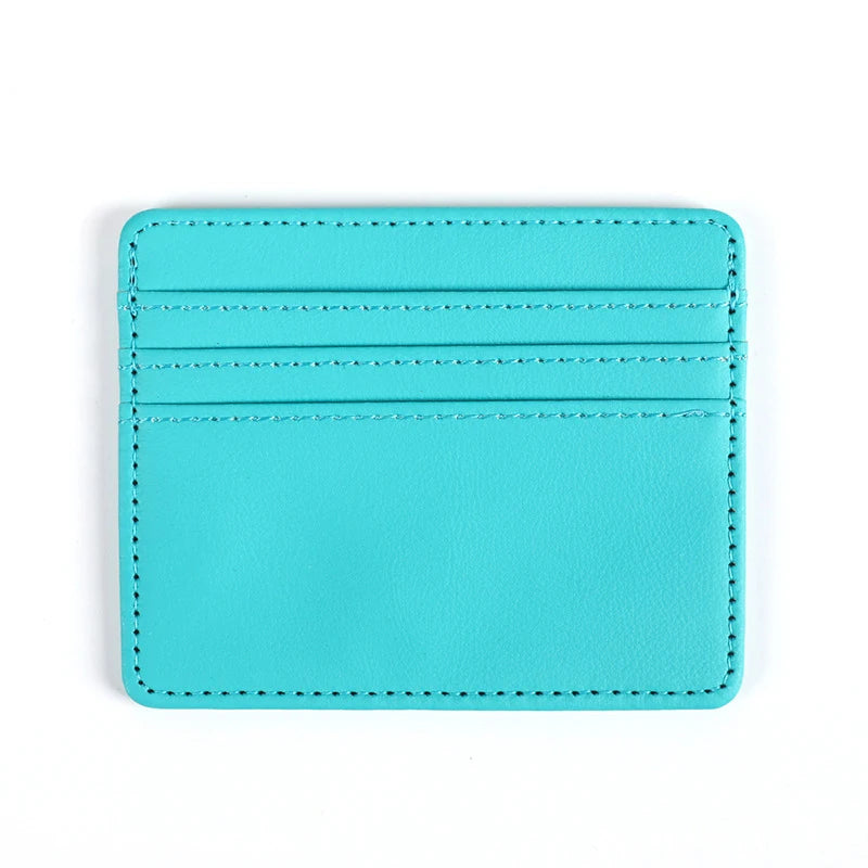 PCWFKEF Slim Women's Wallet — Compact Card Holder and Coin Purse