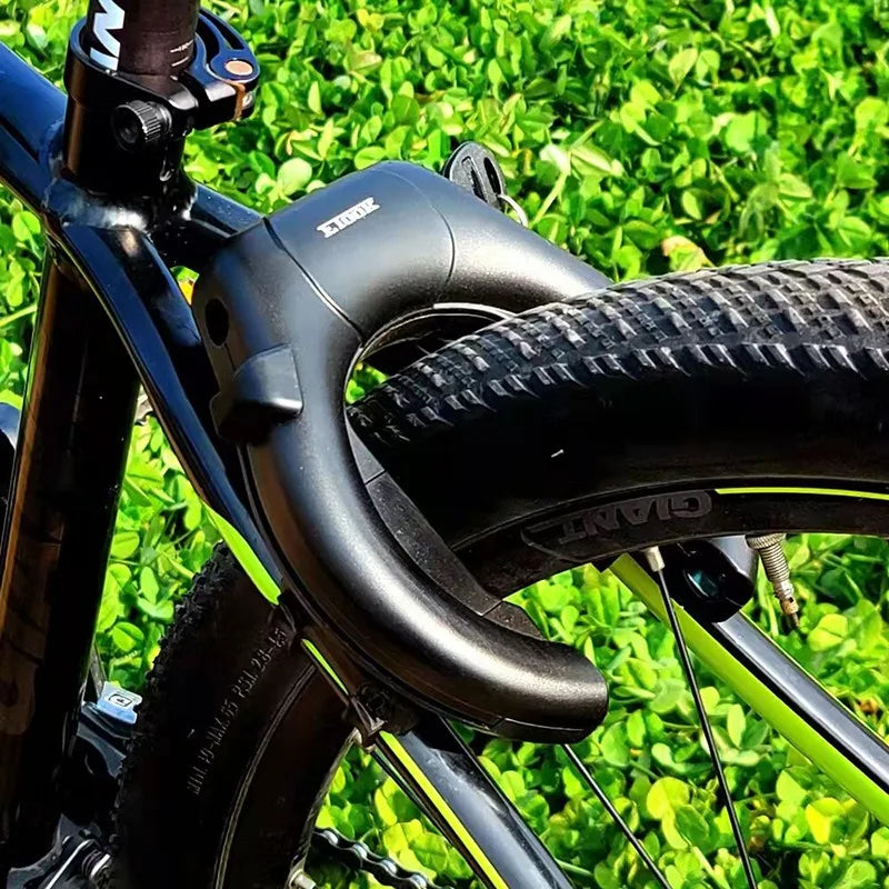 Horseshoe Bike Lock — Heavy Duty Hardened Steel Anti-Theft Security