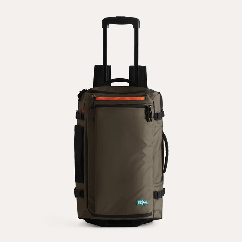 BAGSMART Travel Rolling Luggage — Multifunction 3-in-1 Carry On Backpack