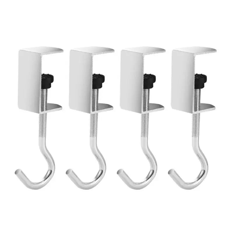 Durable Metal Mesh Panel Hooks — Versatile Wire Grid Hanging Hooks