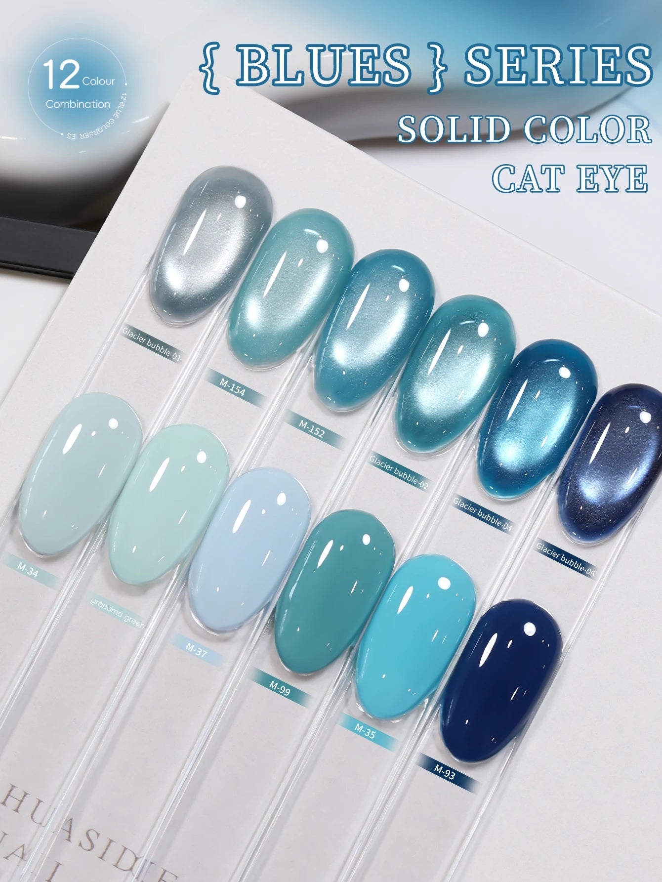 XEIJAYI 12-Piece Gel Nail Polish Set — Semi-Permanent Manicure Kit