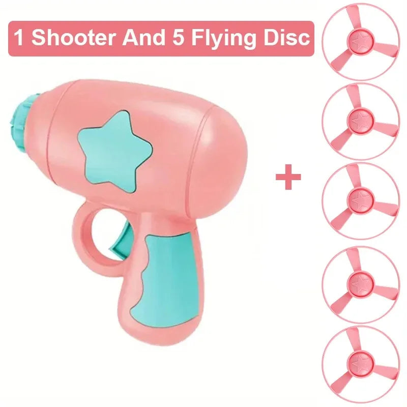 Interactive Cat Flying Disc Launcher — Fun Chasing Game Toy for Kittens