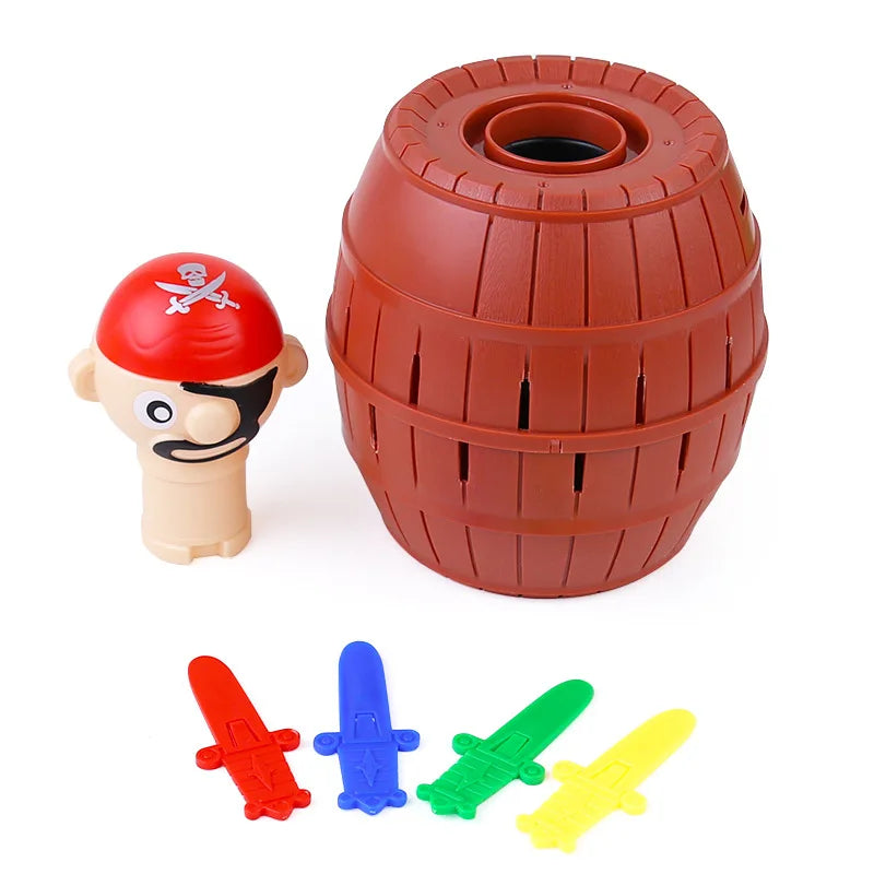 Mitty Jumping Pirate Bucket Game — Interactive Prank Toy for Family Fun