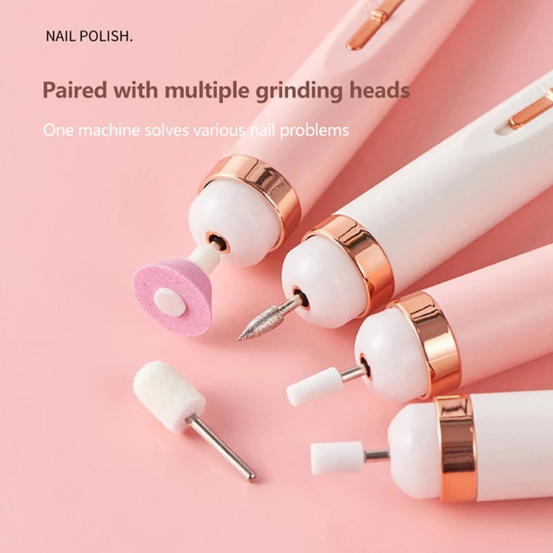 JCSYFAC Electric Manicure Kit — 5-in-1 Professional Nail Drill Set