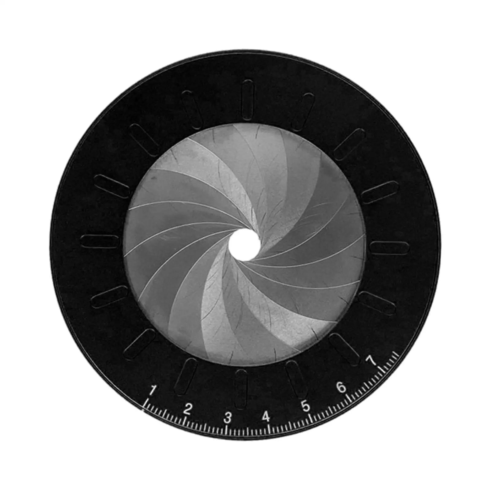Circle Drawing Tool — Adjustable Stainless Steel Ruler