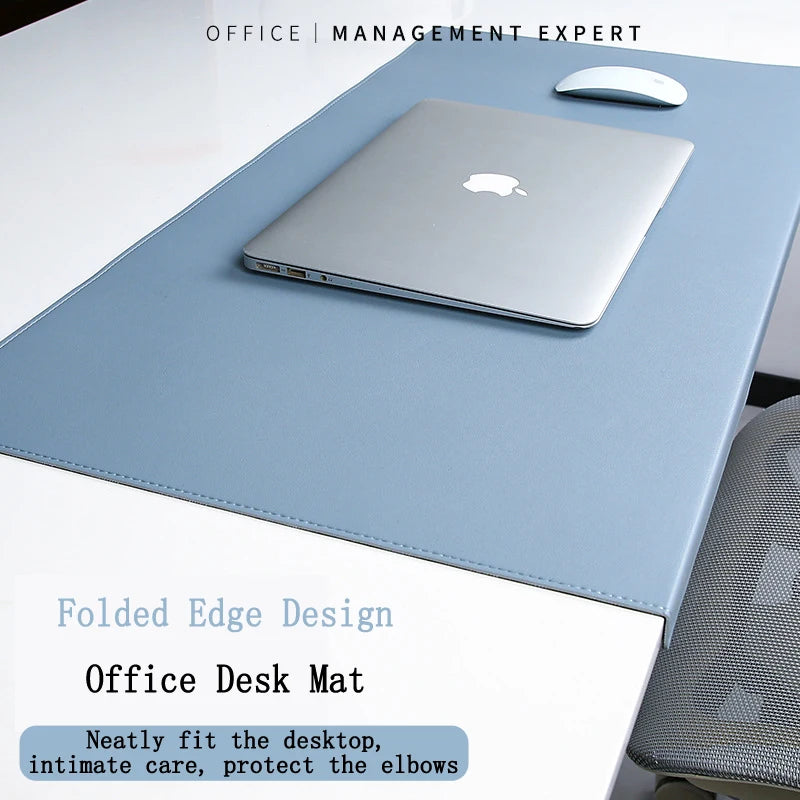 xummen PU Leather Desk Mat — Large Non-Slip Office & Gaming Mouse Pad