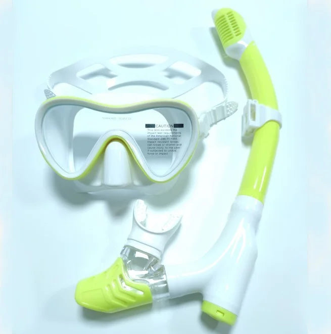 QYQ Full-Dry Snorkel Mask Set — Wide Vision Swimming Gear