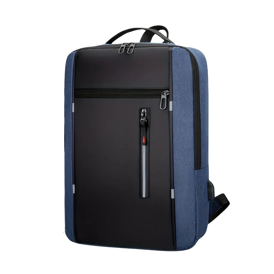 Professional Laptop Backpack — Water Resistant Oxford Travel Rucksack
