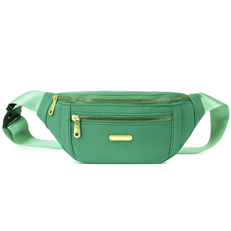 AEROCANDY Waterproof Fanny Pack — Adjustable Waist Bag for Travel and Sports