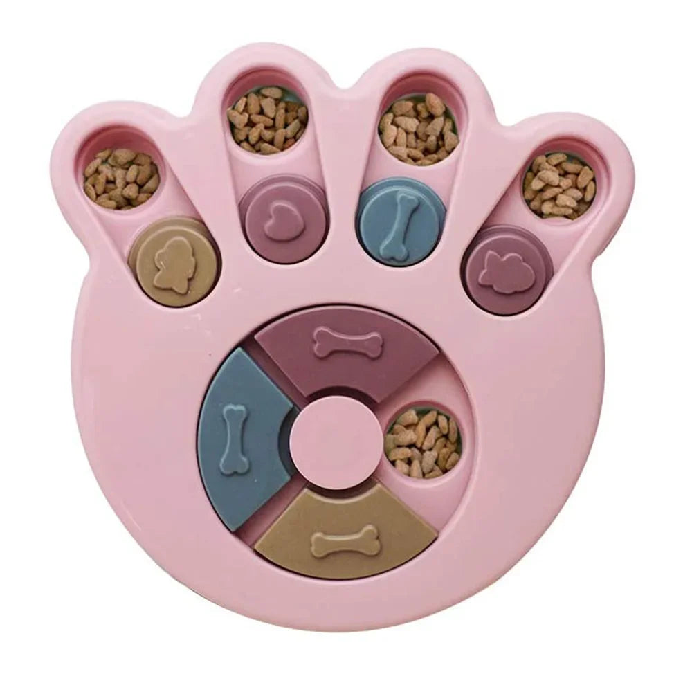 Interactive Dog Puzzle Slow Feeder — IQ Boosting Food Dispenser Bowl