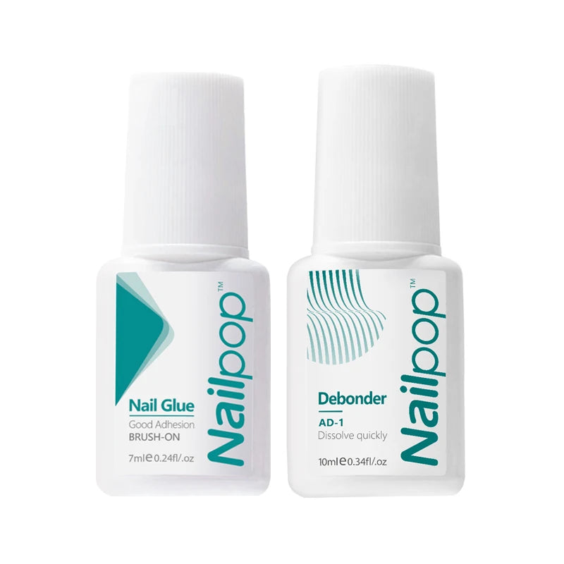 Nailpop Nail Dehydrator and Acid-Free Primer — Professional Prep Kit for Long-Lasting Manicures